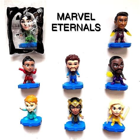 McDonald's | Toys | Mcdonalds Happy Meal Toys Marvel Eternals Lot Of 8 ...