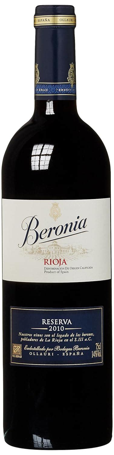 Beronia Rioja Reserva 2011 (0.75 Litre): Amazon.co.uk: Beer, Wine & Spirits