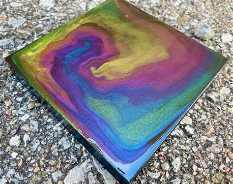 Oil slick Art