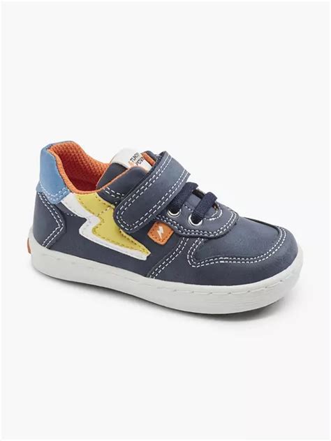 (Bobbi-Shoes) Toddler Boy Lightning Bolt Casual Shoes in Blue | DEICHMANN