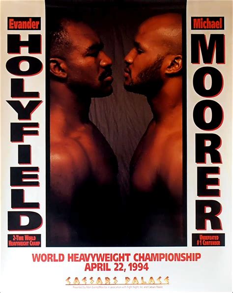 Evander Holyfield vs. Michael Moorer (TV Special 1994) - Episode list ...