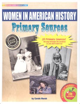 Primary Sources Women in American History | Gallopade International ...