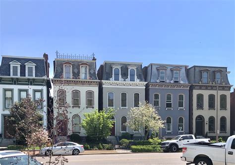 Gorgeous townhouses in Lafayette Sq. : r/StLouis