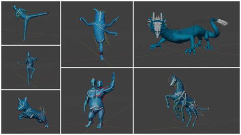 ArtStation - Rig Anything With Rigify - Auto Rigging in Blender ...