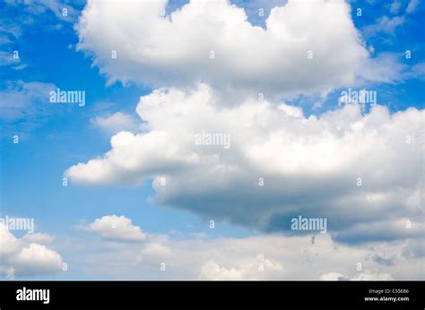 Summer sky with clouds Stock Photo - Alamy