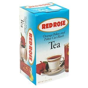 Amazon.com : Red Rose Loose Tea, 8-Ounce Boxes (Pack of 6) : Black Teas : Grocery & Gourmet Food