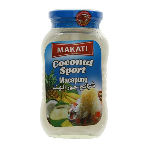 Makati Coconut Sport Macapuno 340g Online at Best Price | Filipino | Lulu KSA price in Kuwait ...