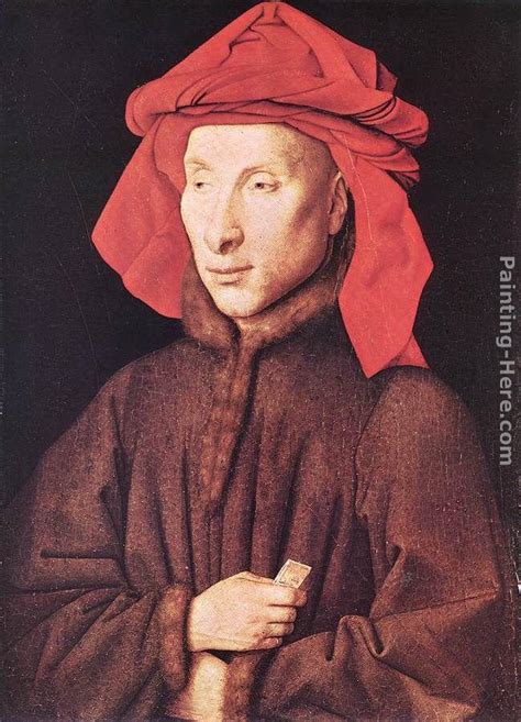 Jan van Eyck Portrait of Giovanni Arnolfini painting | framed paintings for sale