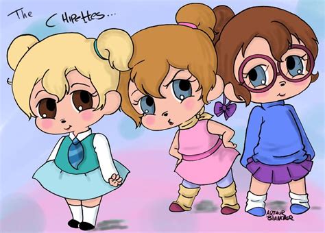 The Chipettes (Alvin and the Chipmunks) (c) 1983 Bagdasarian ...