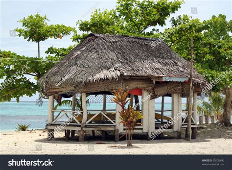 Traditional Beach House Savaii Samoa Stock Photo 60505300 - Shutterstock