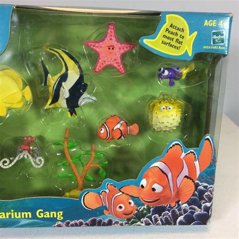 Disney Pixar Finding Nemo Aquarium Gang Toys Retired Sealed in Box ...