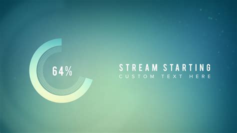 Stream Starting Soon Overlay (animated) - Streamplay Graphics