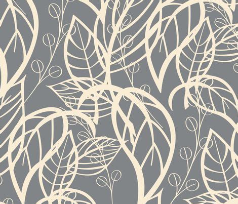 Leaves pattern 06 Fabric | Leaf pattern, Fabric, Pattern