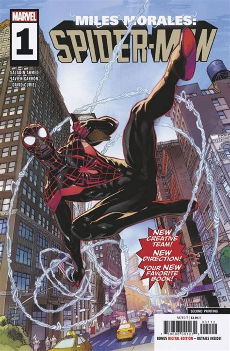 Miles Morales: Spider-man #1 (2018) - Complete Cover Checklist | Marvel ...