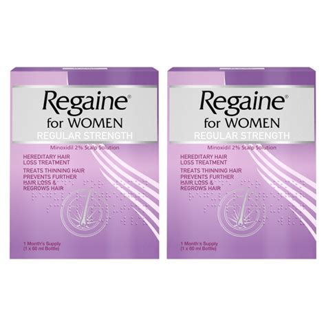 Buy Regaine For Women 60ml - Twin Pack | Chemist Direct