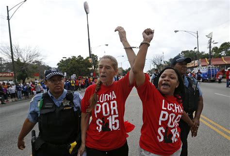 Arrests as Fast Food Workers Strike Across the Country for $15 an Hour - Newsweek