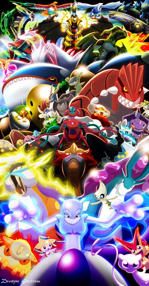 Every Legendary Pokemon (2012) by MightyGoodrum on DeviantArt