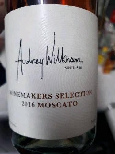 Audrey Wilkinson Winemaker's Selection Moscato | Vivino