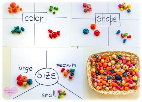 Sorting-Wooden-Beads-Math-Preschool-Homeschool