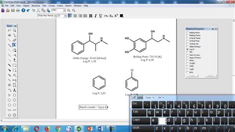 ChemDraw Part 4 - YouTube