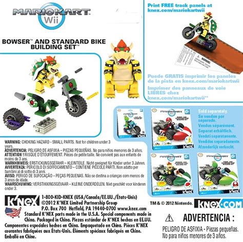 Best Buy: K'NEX Mario Kart Wii Bowser and Standard Bike Building Set 38013