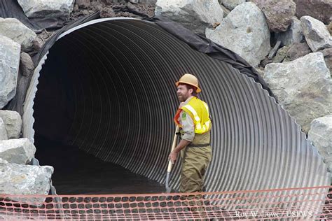 Free picture: installation, stream, bedding, material, creek, culvert