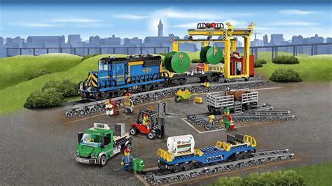 NOWE KLOCKI LEGO CITY 60052 POCIĄG TOWAROWY - 7667915766 - oficjalne ...