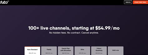 Fubo TV Channel List, Plans, Price & Review - Techy Build