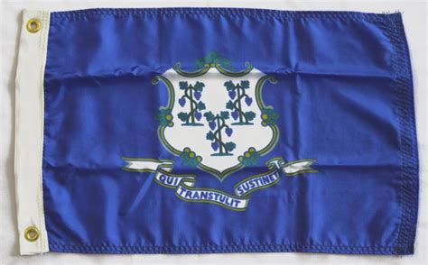 Buy Connecticut - 12"X18" Nylon Flag | Flagline