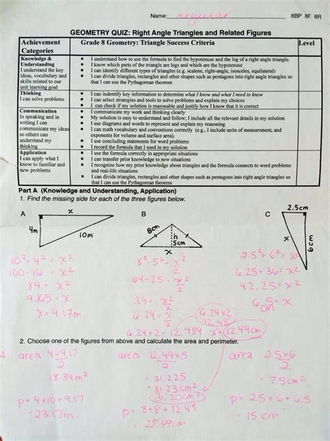 Success Criteria in Math – HWDSB Intermediate Collaborative Inquiry Project