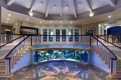 30 Fabulous Aquariums You Should Have In Your Dream House | Home stairs ...