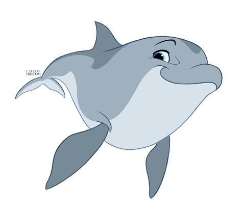 Bottlenose Dolphin by faithandfreedom on DeviantArt | Animal drawings, Cute animal drawings ...