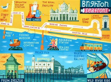 MoleDolls: Maps of the city: Brighton (UK)