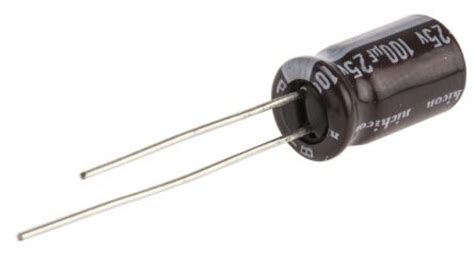 100uf 25v Aluminum Electrolytic Polar Capacitor | Majju PK