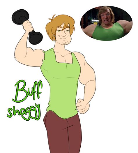 Scooby Doo: Buff Shaggy by Sparvely on DeviantArt