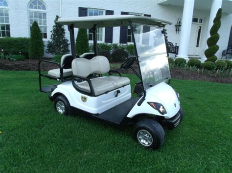 Gas Yamaha Drive Golf Cart 4 Seater With Lights Roof And Windshield ...