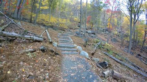 Hiking at Bear Mountain Loop via Major Welch Trail and Appalachian Trail