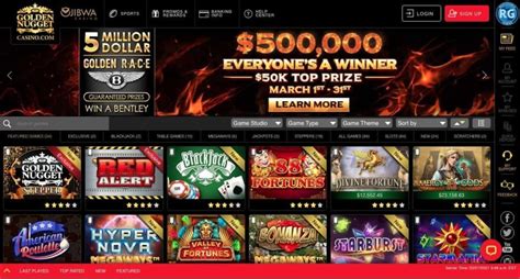 Golden Nugget Casino MI Review – Bonuses, Games and More