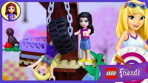 Lego Friends Adventure Camp Tree House Set Build Review Play - Kids Toys Lego Friends Sets ...