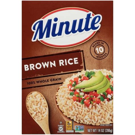 Minute Rice 100% Whole Grain Brown Rice (14 oz) from Publix - Instacart