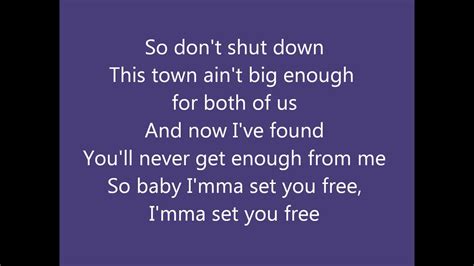 3OH!3-Set You Free (Lyrics on screen) - YouTube