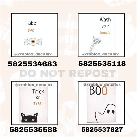 Roblox Decals | Bloxburg decal codes, Bloxburg decals codes, Halloween decals