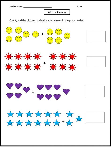 worksheets addition math | Activity Shelter