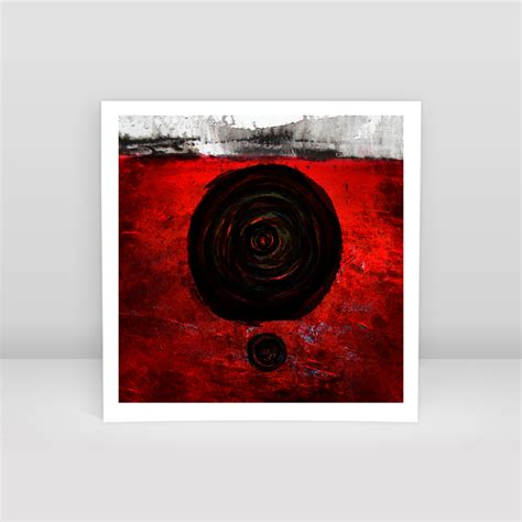 Big Red Dot and Her Little Red Dotie 08 - Art Print – ArtZula