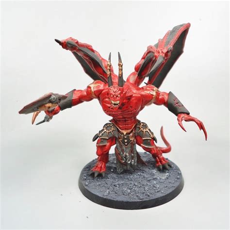 Warhammer 40k Army Chaos Daemons Daemon Prince Painted - Etsy