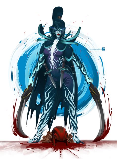 Dota 2 - Phantom Assassin Vector fan-art. Hope you like it:D | Behance