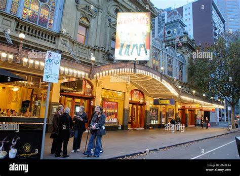 princess theatre melbourne cbd victoria australia Stock Photo - Alamy