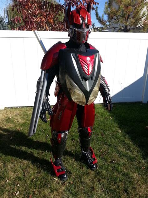 Transformer Robot Costume Armor Adult Men's by theblackscottie1