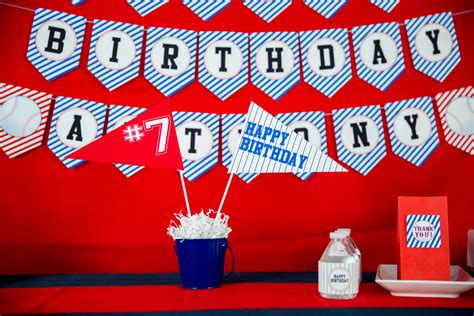 Baseball Birthday Party Decorations – 505 Design, Inc