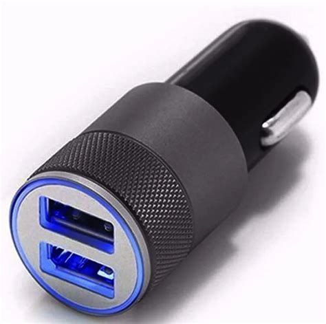 Dual Usb car charger adapter mini aux usb car socket plastic 12v outlet with usb usb2.0 Dual USB ...